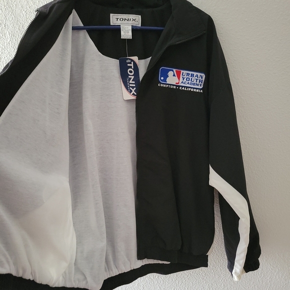 Vintage Tonix MLB Urban Youth Academy California Windbreaker Jacket  Size Large - Picture 10 of 15